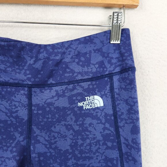 The North Face Pants Womens Small Purple Pulse Capri Cropped Leggings FlashDry - Picture 2 of 12